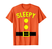 Load image into Gallery viewer, Sleepy Dwarf Halloween Costume Funny Gift Idea Sleepy Dwarf T-Shirt
