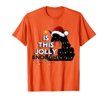 Load image into Gallery viewer, Black Cat Christmas Tree Is This Jolly Enough For Xmas T-Shirt