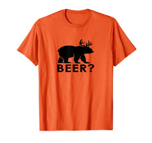Load image into Gallery viewer, Funny Drinking Shirt - Bear + Deer = BEER? - Funny Gift