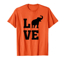 Load image into Gallery viewer, I Love Elephants - Animal Elephant Lover - Silhouette T-Shirt