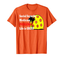 Load image into Gallery viewer, Pickleball Social Security Pickle ball T Shirt