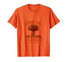 Load image into Gallery viewer, Atomic City, It's a blast T-Shirt. Retro nuclear cloud tee
