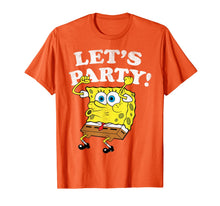 Load image into Gallery viewer, Spongebob Squarepants Lets Party T-Shirt
