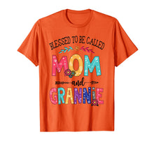 Load image into Gallery viewer, Blessed To Be Called Mom And GRANNIE Cute GRANNIE Gift Tee T-Shirt