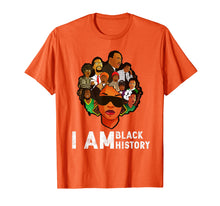 Load image into Gallery viewer, I Am Black History Month I Love My Black Roots T-shirt
