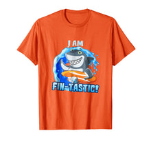 Load image into Gallery viewer, I Am Fin-Tastic! Great White Shark T-shirt