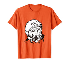 Load image into Gallery viewer, 1961 - Yuri Gagarin - First Man in Space T-Shirt Lineart