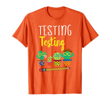 Load image into Gallery viewer, Testing Testing gift, Funny State Test day cactus T-Shirt-172647