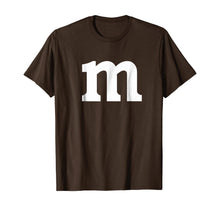 Load image into Gallery viewer, Letter M T-shirt Lower Case m Alphabet