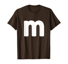 Load image into Gallery viewer, letter m shirt lower case alphabet Letter M different colors T-Shirt