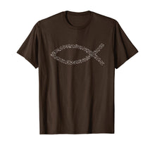 Load image into Gallery viewer, Jesus Fish, Ichthys, Ichthus, Christian Symbol, Music, Choir T-Shirt