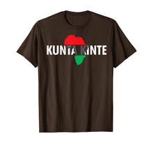 Load image into Gallery viewer, Kunta Kinte Pan African Colors T-Shirt