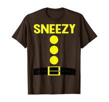 Load image into Gallery viewer, Sneezy Dwarf Halloween Costume Funny Gift Idea Sneezy Dwarf T-Shirt