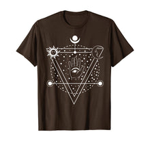 Load image into Gallery viewer, The eye that sees everything Mind reader Tarot card reader T-Shirt-404114