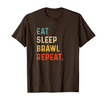 Load image into Gallery viewer, Eat Sleep Brawl Repeat Gamer T-Shirt-260793