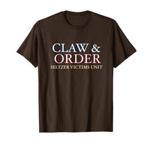 Load image into Gallery viewer, Claw And Order Seltzer Victims Unit Vintage Gift T-Shirt