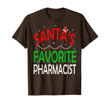 Load image into Gallery viewer, Santa's Favorite Pharmacist Funny Christmas Xmas Santa Hat T-Shirt