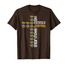 Load image into Gallery viewer, Merry Christmas Cross Football Team Jacksonville-Jaguar Xmas T-Shirt