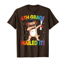 Load image into Gallery viewer, Dabbing Pug 6th Grade Graduation Class 2020 Boys Girls Gift T-Shirt-403917