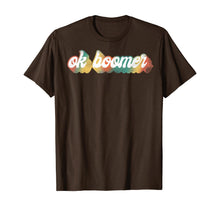 Load image into Gallery viewer, OK Boomer Funny Retro Graphic T-Shirt