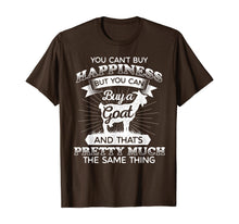 Load image into Gallery viewer, You can't buy Happiness but a Goat - Goat Lover T-Shirt