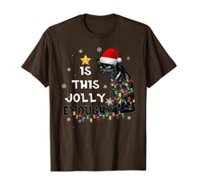 Load image into Gallery viewer, Christmas Is this jolly enough Noel Cat merry christmas T-Shirt