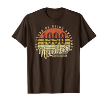 Load image into Gallery viewer, Vintage November 1998 21st Birthday Gifts 21 Years Old T-Shirt