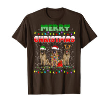Load image into Gallery viewer, German Shepherd Dog Tree Christmas Sweater Xmas Dogs Gifts T-Shirt