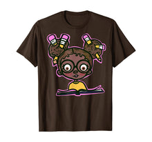 Load image into Gallery viewer, Pencil Puff Back to Books T-Shirt