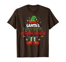Load image into Gallery viewer, Santa's Favorite Accounting Specialist T-Shirt