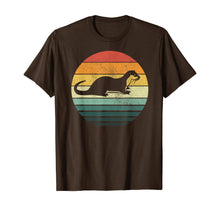 Load image into Gallery viewer, Sea Otter Shirt Sunset Retro Vintage 70s Animal Nature Lover T-Shirt