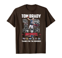 Load image into Gallery viewer, Thank You For The Memories-Tom-Gift-Brady-20 Year T-Shirt-55978