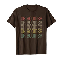 Load image into Gallery viewer, OK Boomer Retro Style T-Shirt