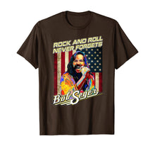 Load image into Gallery viewer, Graphic Bob shirt Seger Funny American Flag Retro Love Music T-Shirt