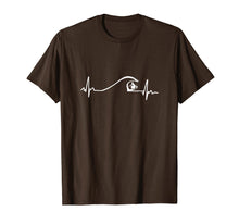 Load image into Gallery viewer, Surfer Surfing Wave Heartbeat T shirt Gifts