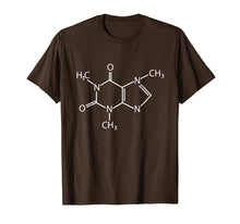 Load image into Gallery viewer, T Shirt Coffee - Structural Formula - Chemical Composition