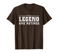 Load image into Gallery viewer, The Legend Has Retired Funny T-Shirt