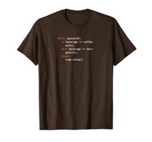 Load image into Gallery viewer, Funny Python Code Tshirt