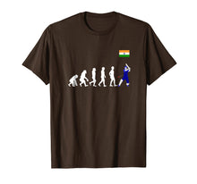Load image into Gallery viewer, Evolution of man into cricket player with Indian team Jersey