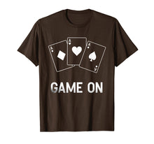 Load image into Gallery viewer, Game On Poker Dealer Casino Dealer T Shirt Men Women Gift