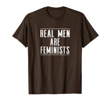 Load image into Gallery viewer, Real Men Are Feminists T-shirt