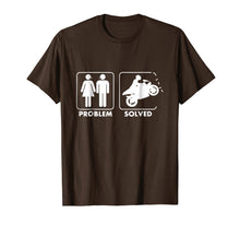 Load image into Gallery viewer, Men Women Problem Solved motorcycle TShirt