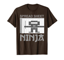 Load image into Gallery viewer, Spreadsheet Ninja Funny Office Party Data Lover T-Shirt