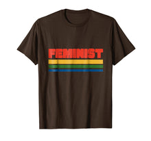 Load image into Gallery viewer, Retro feminist t-shirt 70s style feminism tee shirts