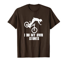 Load image into Gallery viewer, I Do My Own Stunts Funny T Shirt For Mountain Bikers / MTB