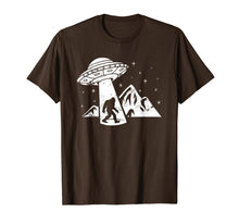 Load image into Gallery viewer, Bigfoot UFO Aliens Shirt BELIEVE Sasquatch Gift T-Shirt