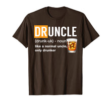 Load image into Gallery viewer, Druncle Definition T-shirt Funny Gift For Uncle