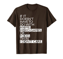 Load image into Gallery viewer, Anime T-shirt | Anime Video Games or Food