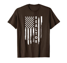 Load image into Gallery viewer, Realtor American Flag Home Icon Shirt