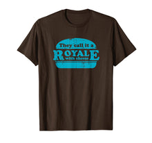 Load image into Gallery viewer, Royale with cheese burger lover t-shirt